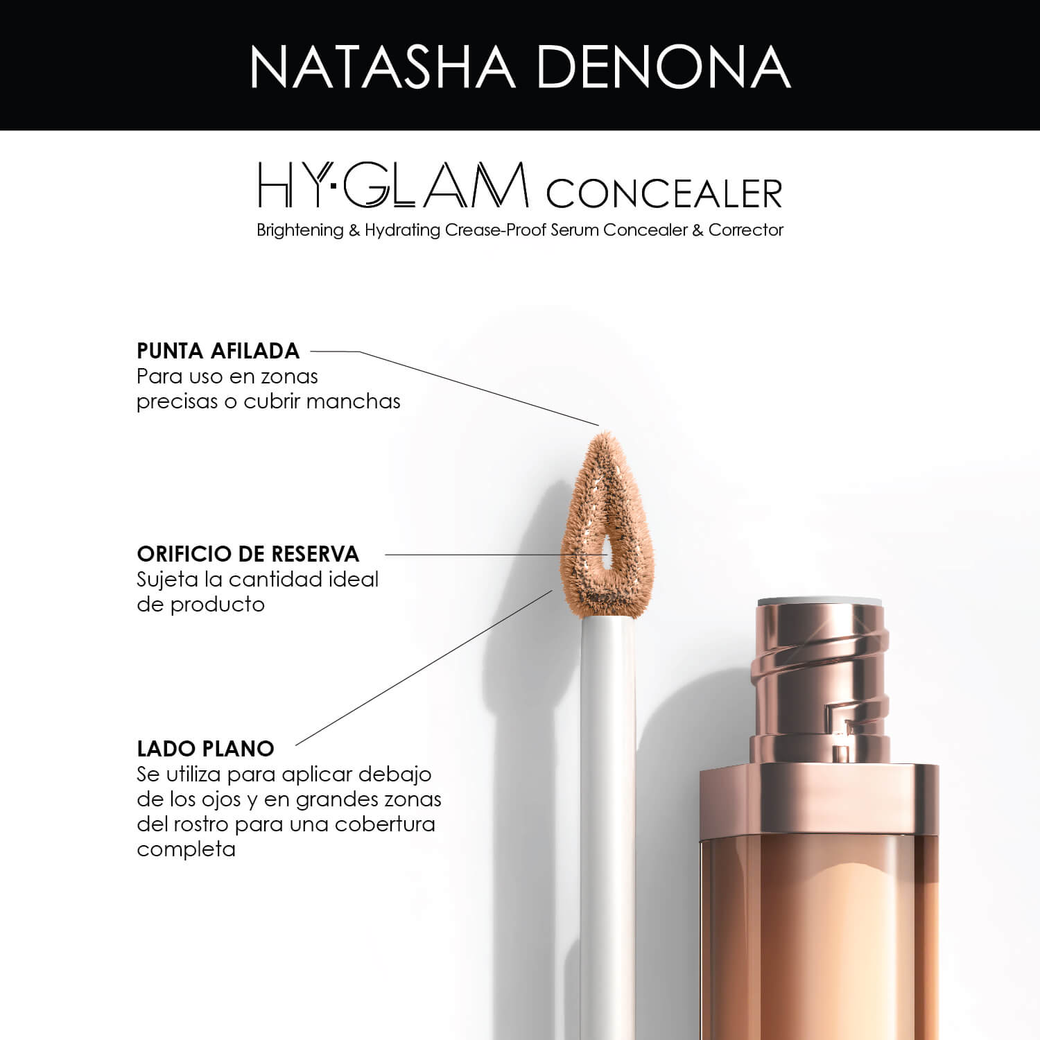 HY-GLAM CONCEALER (CORRECTOR DE IMPERFECCIONES)